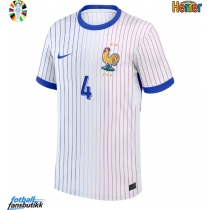 Frankrike Dayot Upamecano #4 Bortedrakt EM 2024 Kortermet